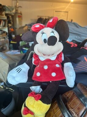 Disney Minnie Mouse Plush - Red, White, Black, Yellow